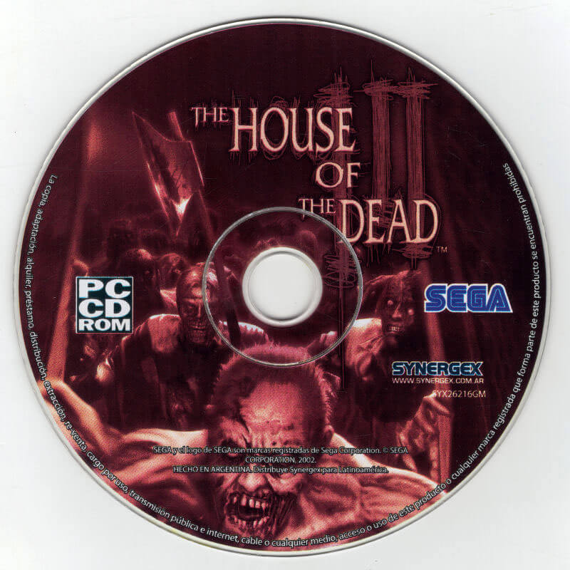Лицензионный диск The House of the Dead III для Windows